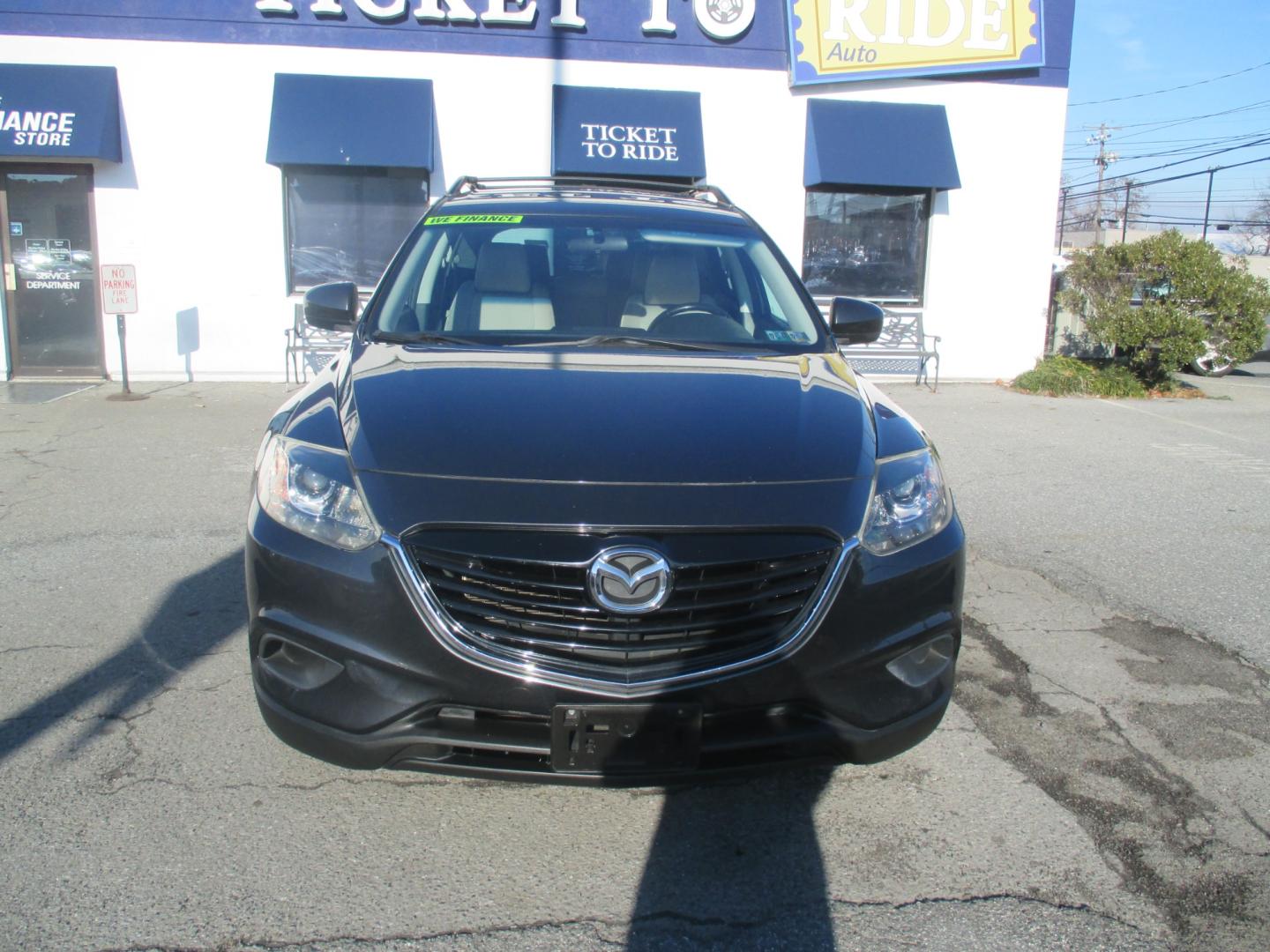 2013 GRAY Mazda CX-9 Sport AWD (JM3TB3BVXD0) with an 3.7L V6 DOHC 24V engine, 6-Speed Automatic transmission, located at 1254 Manheim Pike, Lancaster, PA, 17601, (717) 393-9133, 40.062870, -76.323273 - Photo#1